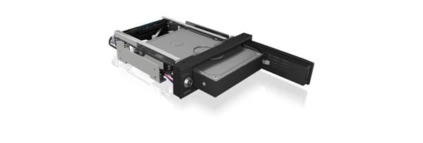 ICY BOX 5,25 tum HDD monteringsram för 3,5 tum SATA III