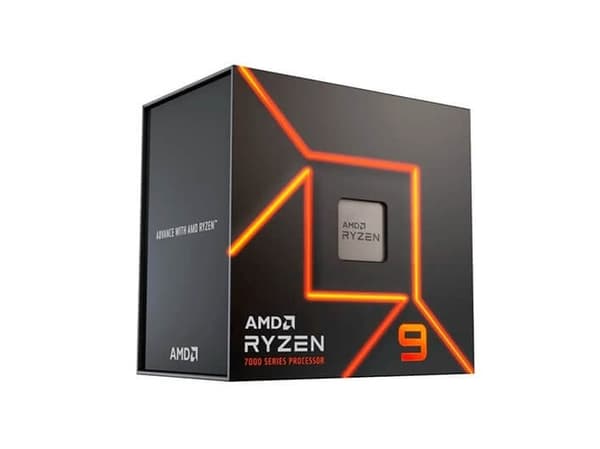 AMD Ryzen 9 7900 - 3.7 GHz - 12-core - 24 tråder - 64 MB cache - Socket AM5 - Boks
