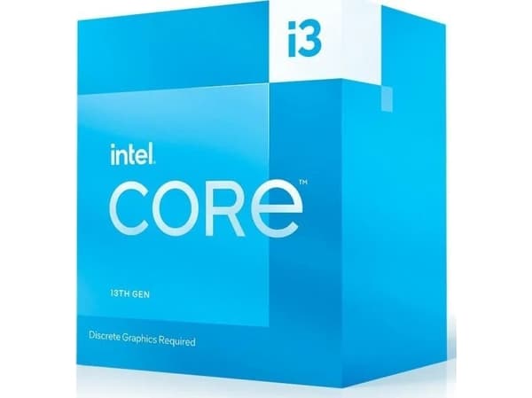 Intel Core i3-13100F, Intel® Core™ i3, LGA 1700, Intel, i3-13100F, 64-bittinen, Intel Core i3-13xxx