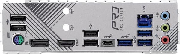 ASROCK Z790 Pro RS - Bundkort - ATX - Sokkel LGA1700 - Intel Z790 - DDR5