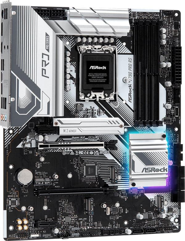 ASROCK Z790 Pro RS - Bundkort - ATX - Sokkel LGA1700 - Intel Z790 - DDR5