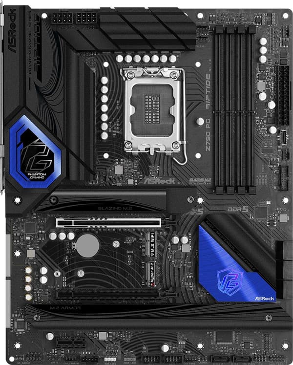 ASROCK Z790 PG Riptide - Moderkort - ATX - Sockel LGA1700 - Intel Z790 - DDR5