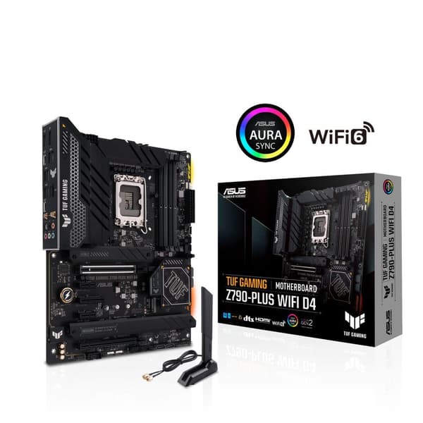 ASUS TUF GAMING Z790-PLUS WIFI D4 - Bundkort - ATX - Sokkel LGA1700 - Intel Z790 - DDR4