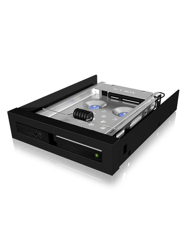 RaidSonic IB-2217aStS 2.5/3.5'' HDD/SSD kabinet Sort