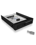 Miniatyrbillede 1 af 5: RaidSonic IB-2217aStS 2.5/3.5'' HDD/SSD kabinet Sort
