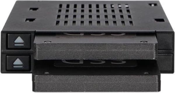 Icy Dock MB522SP-B basestation til lagerdrev Sort