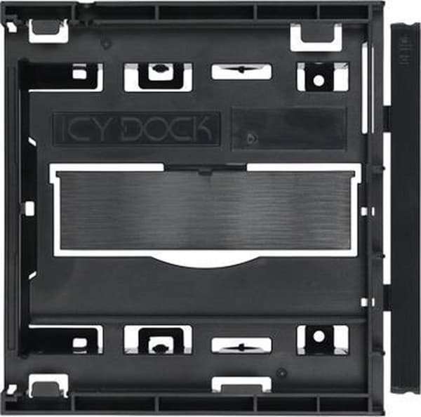 Icy Dock MB343SPO drevbåspanel 8,89 cm (3,5'') Bærepanel Sort