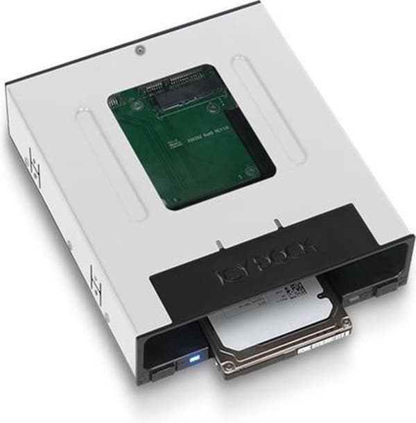 Icy Dock MB795SP-B 2x 2,5" & 1x 3,5" SATA-telakointikotelo 5,25"