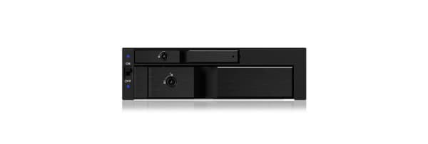 RaidSonic IB-173SSK lagringsenhetskåpa 2,5/3,5'' HDD/SSD-hölje Svart