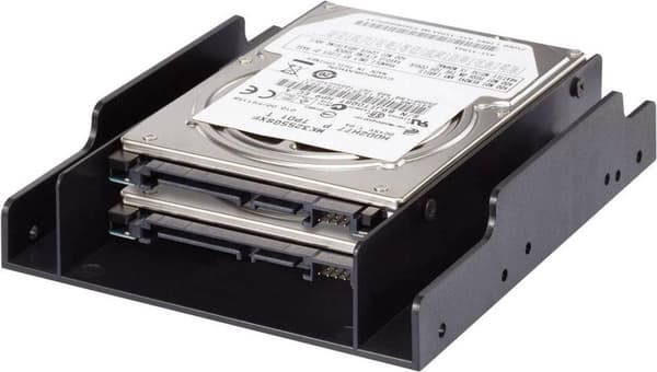 Renkforce HDA-252P 3,5 tuuman kiintolevyn asennuskehys 2,5 tuumalle