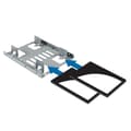 Miniatyrbillede 5 af 6: StarTech.com Dual 2,5 tommer til 3,5 tommer HDD-understøttelse af SATA-harddiske 2,5 tommer til 3,5 tommer 2-drev mount bay mount