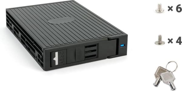 Fantec MR-25 8,89 cm (3,5'') bærepanel sort
