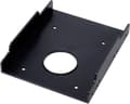 Miniatyrbillede 4 af 6: 2,5" SATA HDD/SSD til 3,5" slot monteringsramme inklusive kabler / sort