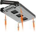 Miniatyrbillede 4 af 5: Icy Dock MB992TRAY-B drevbås panel Sort, Sølv