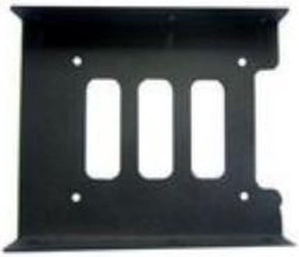 MicroStorage AD2535B 2,5/3,5'' frontpanel Sort drevbåspanel