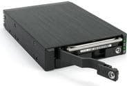 FANTEC MR-25DUAL - Mobilt opbevaringsstativ - 2,5" (6,4 cm) - SATA 6Gb/s / SAS 6Gb/s - Sort Sort