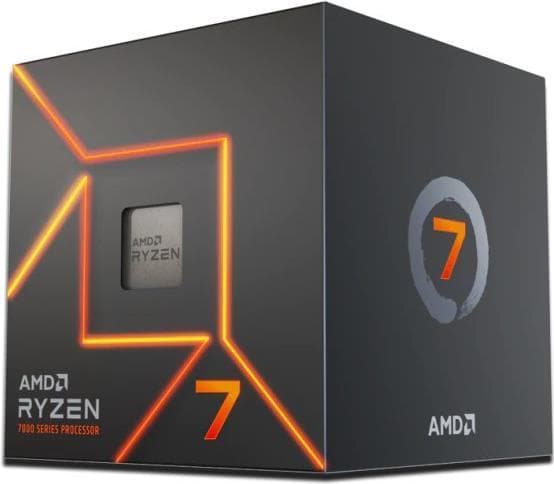 AMD Ryzen 7 - 4,5 GHz - 8 ydintä - 16 säiettä - PIB/WOF (100-100000592BOX)
