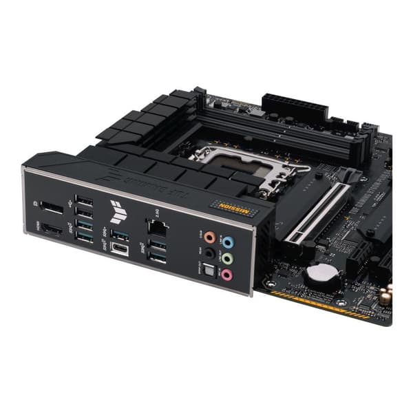 ASUS TUF GAMING B760M-PLUS D4 - Intel - LGA 1700 - Intel® Celeron® - Intel® Core™ i3 - Intel® Core™ i5 - Intel® Core™ i7 - Intel® Core™ i9,... - LGA 1