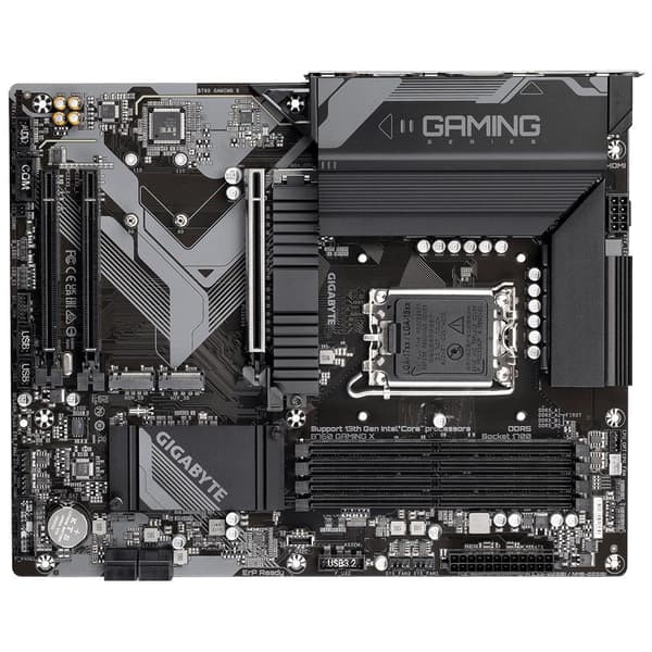 Gigabyte B760 GAMING X - Intel - LGA 1700 - Intel® Celeron® - Intel® Core™ i3 - Intel® Core™ i5 - Intel® Core™ i7 - Intel® Core™ i9,... - LGA 1700 - D