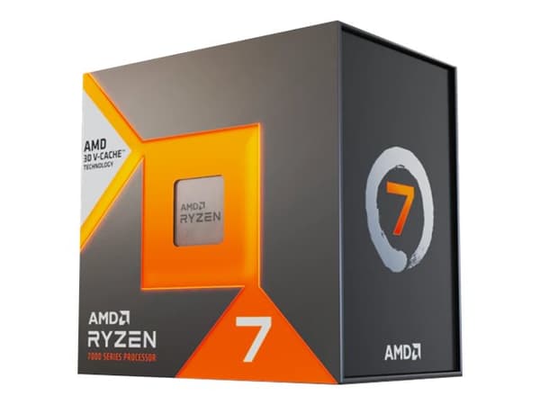 AMD Ryzen 7 7800X3D - 4.2 GHz - 8-core - 16 tråder - 96 MB cache - Socket AM5 - PIB/WOF