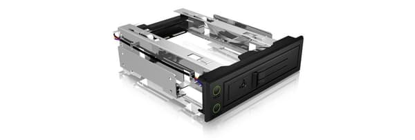 ICY BOX IB-166SSK-B HDD kabinet Sort 3,5" Sort