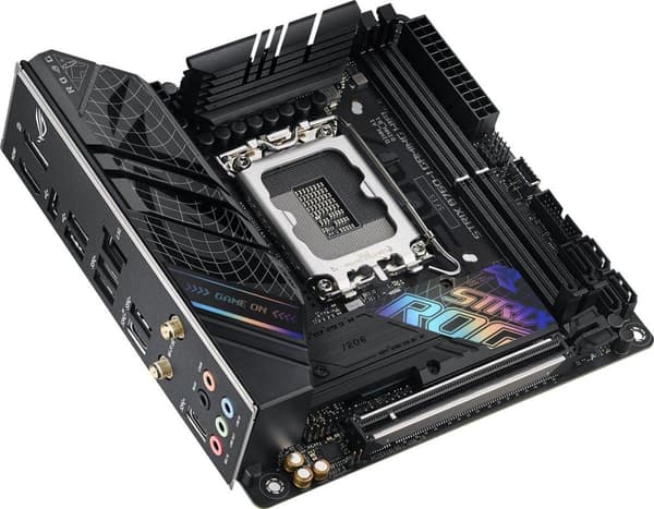 ASUS ROG STRIX B760-I GAMING WIFI - Intel - LGA 1700 - Intel® Celeron® - Intel® Core™ i3 - Intel® Core™ i5 - Intel® Core™ i7 - Intel® Core™ i9,... - L