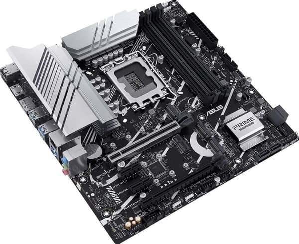 ASUS PRIME Z790M-PLUS - Intel - LGA 1700 - Intel® Celeron® - Intel® Core™ i3 - Intel® Core™ i5 - Intel® Core™ i7 - Intel® Core™ i9,... - DDR5-SDRAM -