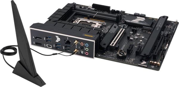 ASUS TUF GAMING H770-PRO WIFI - Moderbord ATX - Socket LGA1700 - Intel H770 - DDR5 - Realtek 7.1 Surround Sound - 1 x 2,5 Gbps LAN