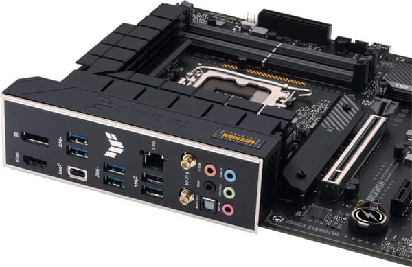 ASUS TUF GAMING H770-PRO WIFI - Moderbord ATX - Socket LGA1700 - Intel H770 - DDR5 - Realtek 7.1 Surround Sound - 1 x 2,5 Gbps LAN