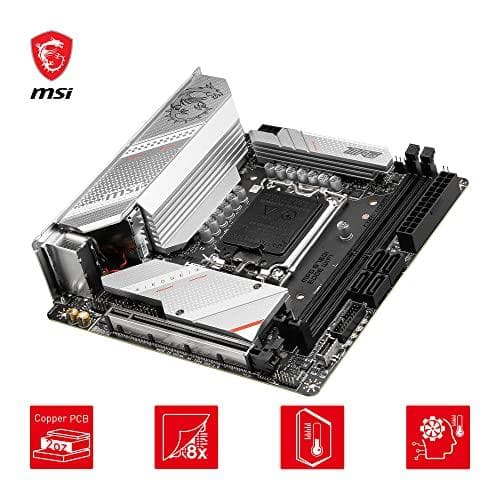 MSI MPG B760I EDGE WIFI LGA1700 mITX MB 4xDDR5 4xSATA 2xM.2 (7D40-005R)