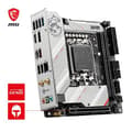 Miniatyrbillede 5 af 6: MSI MPG B760I EDGE WIFI LGA1700 mITX MB 4xDDR5 4xSATA 2xM.2 (7D40-005R)