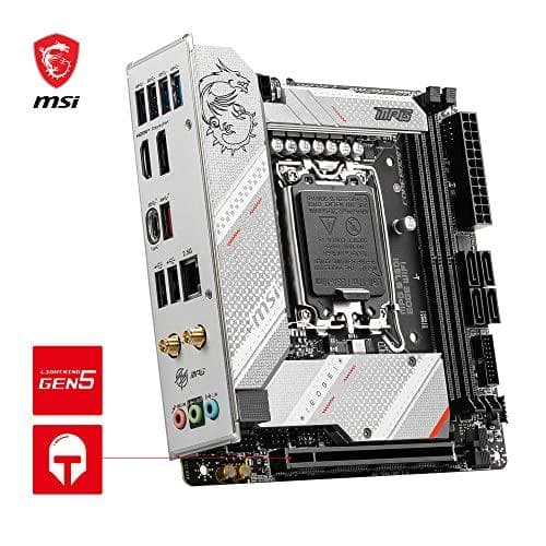MSI MPG B760I EDGE WIFI LGA1700 mITX MB 4xDDR5 4xSATA 2xM.2 (7D40-005R)