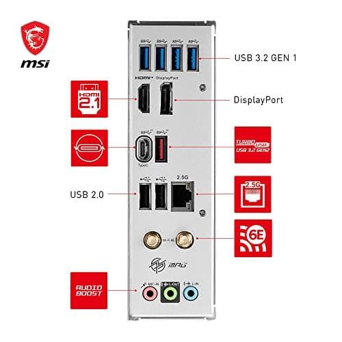 MSI MPG B760I EDGE WIFI LGA1700 mITX MB 4xDDR5 4xSATA 2xM.2 (7D40-005R)