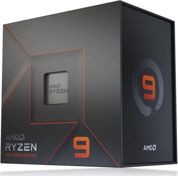 AMD Ryzen 9 7900X-processor 4,7 GHz 64 MB L3-låda