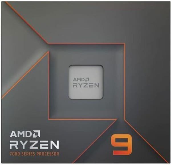 AMD Ryzen 9 7900X - 4,7 GHz - 12 kerner - 24 tråde - 64 MB cachehukommelse - Socket AM5 - PIB/WOF (100-100000589WOF)