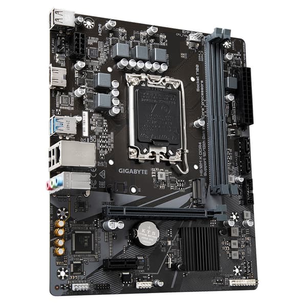 Gigabyte H610M K DDR4 1.0 - Intel - LGA 1700 - Intel® Celeron® - Intel® Core™ i3 - Intel® Core™ i7 - Intel® Core™ i9 - Intel® Pentium® Gold - DDR4-SDR