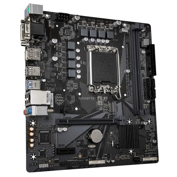 Gigabyte H610M S2H V2 DDR4 - Bundkort - Indbygget grafik (CPU påkrævet) (H610M S2H V2 DDR4)