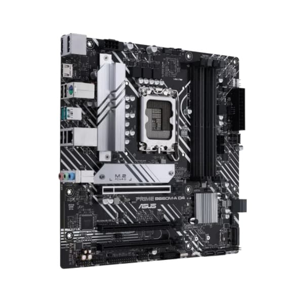 ASUS PRIME B660M-A D4-CSM - Intel - LGA 1700 - Intel® Celeron® - Intel® Core™ i3 - Intel® Core™ i5 - Intel® Core™ i7 - Intel® Core™ i9,... - DDR4-SDRA