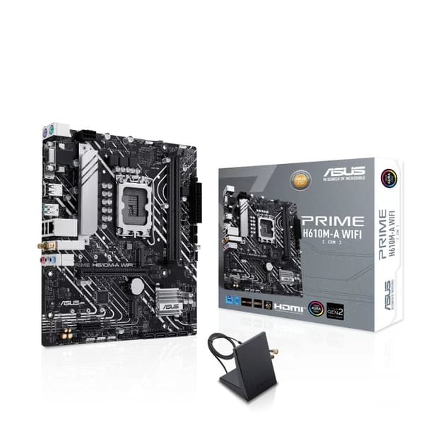 MB ASUS PRIME H610M-A WIFI (Intel,1700,DDR5,mATX) (90MB1G00-M0EAY0)