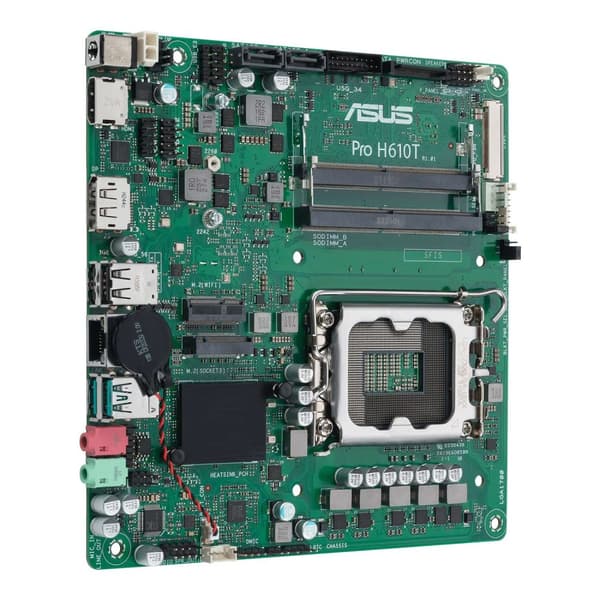MB ASUS PRO H610T-CSM (Intel,1700,DDR5,tmITX) (90MB1G60-M0EAYC)