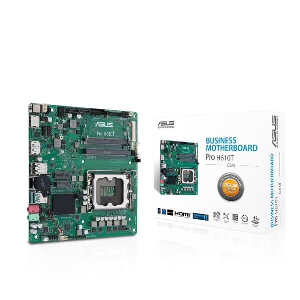 MB ASUS PRO H610T-CSM (Intel,1700,DDR5,tmITX) (90MB1G60-M0EAYC)