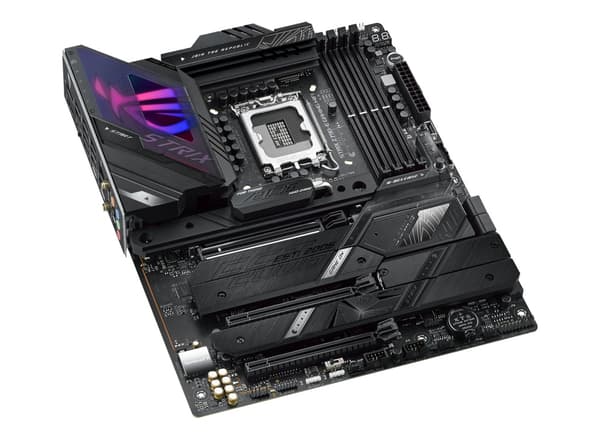 ASUS ROG Strix Z790-E Gaming WiFi - bundkort - ATX - LGA1700-stik - Z790-chipsæt - USB 3.2 Gen 1, USB 3.2 Gen 2, USB-C 3.2 Gen2, USB-C 3.2 Gen 2x2 - 2
