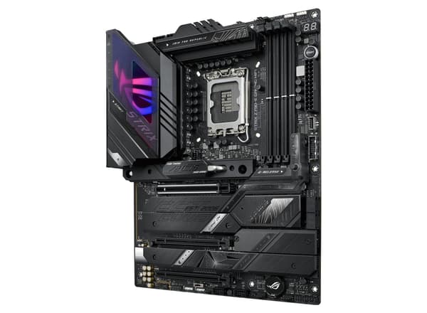 ASUS ROG Strix Z790-E Gaming WiFi - bundkort - ATX - LGA1700-stik - Z790-chipsæt - USB 3.2 Gen 1, USB 3.2 Gen 2, USB-C 3.2 Gen2, USB-C 3.2 Gen 2x2 - 2