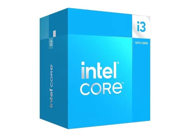 Intel® | Core™ i3-14100 - 4-ydin - 3,5 GHz (4,7 GHz Turbo) - LGA1700-liitin - Intel® UHD -grafiikka | Laatikko