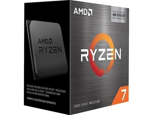 AMD Ryzen 7 5700X3D - 3 GHz - 8 ydintä - 16 säiettä - 96 Mt välimuisti - Socket AM4