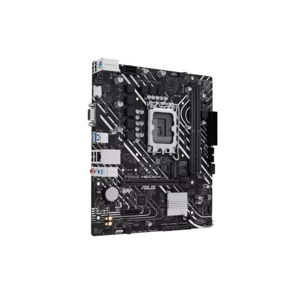Moderkort Asus intel h610 (lga1700, micro-atx, minne ddr5, minnesplatser 2, 1xpci-express 3.0 1x, 1xpci-express 4.0 16x, 1xm.2)