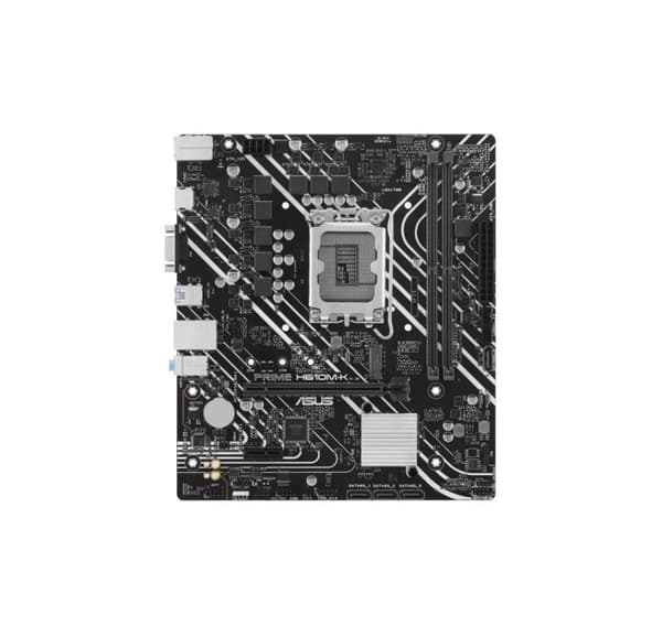 Moderkort Asus intel h610 (lga1700, micro-atx, minne ddr5, minnesplatser 2, 1xpci-express 3.0 1x, 1xpci-express 4.0 16x, 1xm.2)
