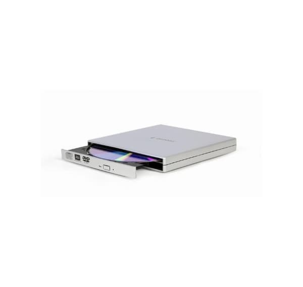 Dvd rw usb2 8x ext rtl/silver dvd-usb-02-sv, Gembird Sølv