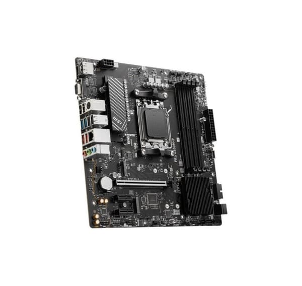 Moderkort MSI AMD b650 (sam5, micro-atx, minne ddr5, minneskortplatser 4, 2xpci-express 1x, 1xpci-express 16x, 2xm.2)