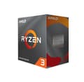 Miniatyrbillede 2 af 3: AMD CPU Ryzen 3 4100 3.8GHz Quad-Core  AM4 (PIB - m/køler)